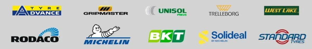 Logos das marcas parceiras